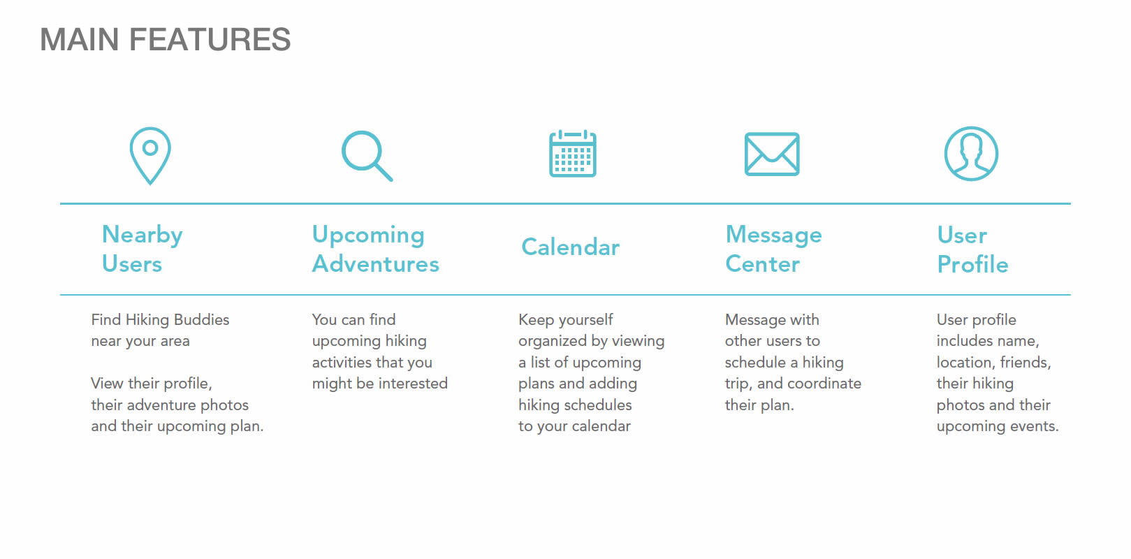 main features