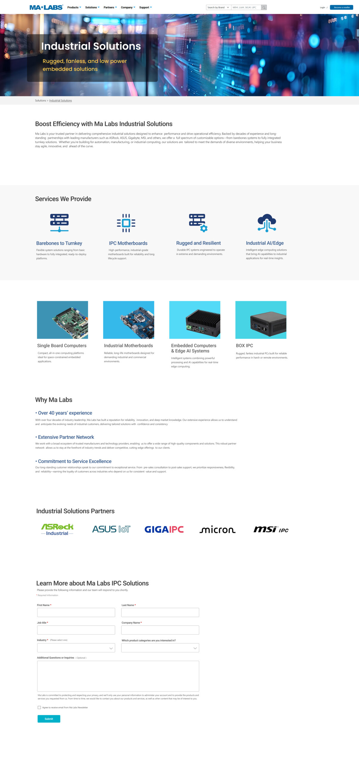 Industrial Solutions